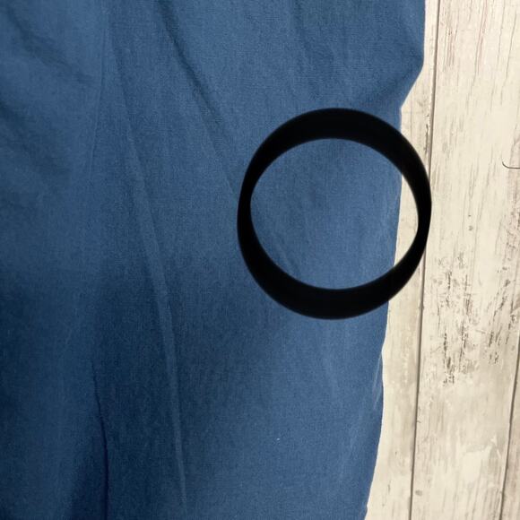 Canyon Guide Outfitters Blue Short Sleeve Cotton Basic Plain Button Down Shirt - Picture 3 of 9